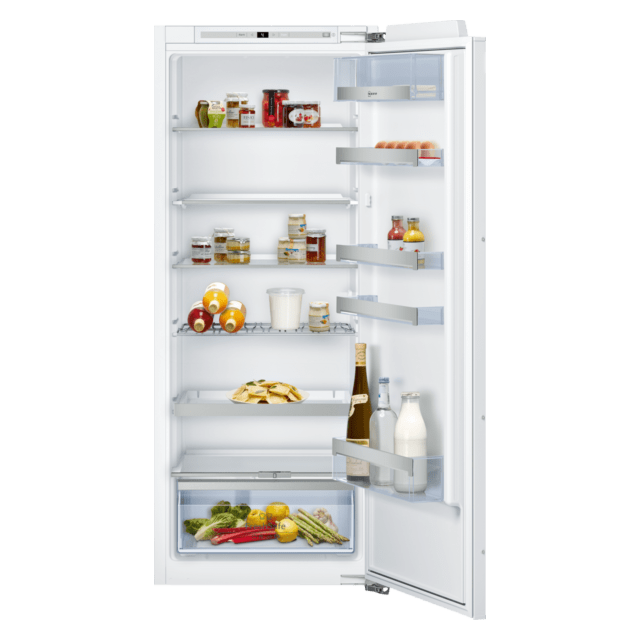 Neff KI1513FF0 In-Column Integrated Larder Fridge 289 Litres 7 Fridge Shelves, 3 Fruit + Veg Drawers