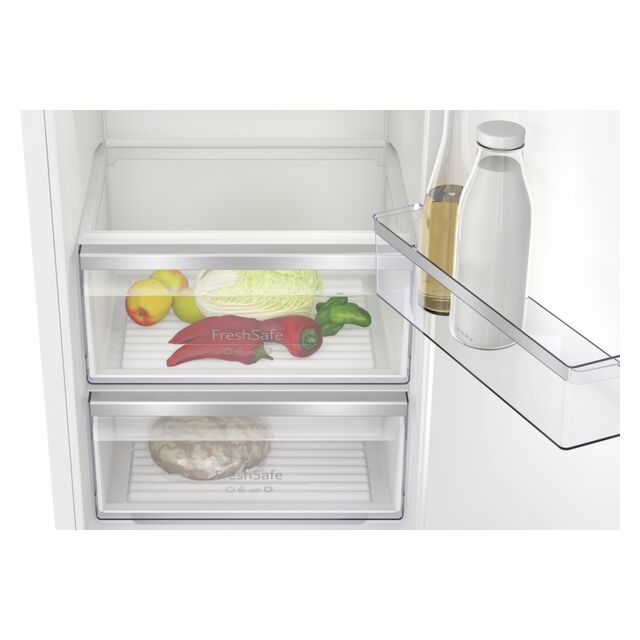 Neff KI1812FE0G Built-In Larder Fridge, Fixed Hinge, White, E Rated