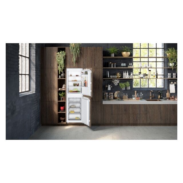 Neff KI7851FE0G Fully Integrated 50/50 Fridge Freezer Frost Free With Fixed Hinge - E Rated