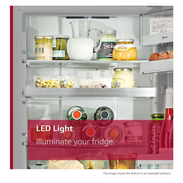 Neff KI7861FE0G Fully Integrated 60/40 Fridge Freezer Frost Free With Fixed Hinge - E Rated