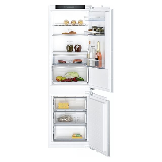 Neff KI7862FE0G Fully Integrated 70/30 Fridge Freezer Frost Free With Fixed Hinge - E Rated