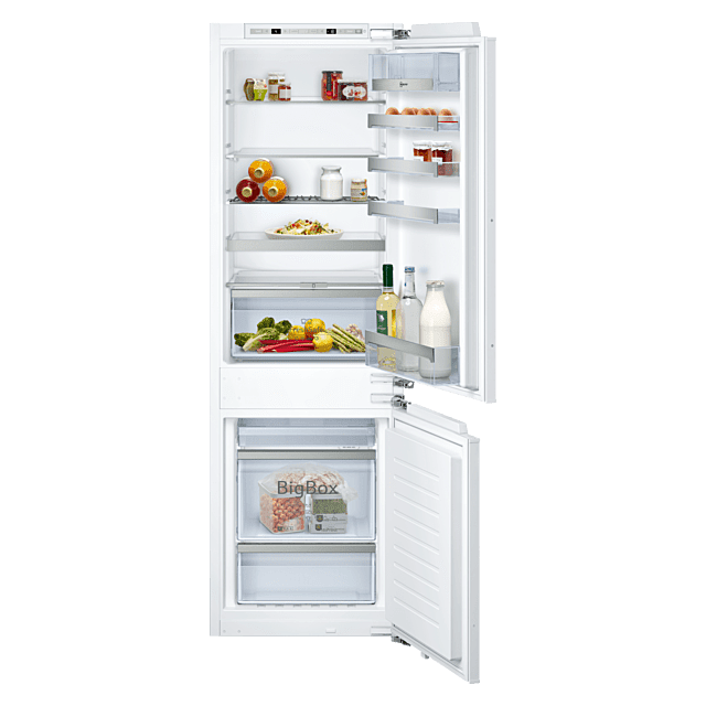 Neff KI7863DF0G Integrated 70/30 Frost Free Fridge Freezer With Fixed Door Fixing Kit - White -