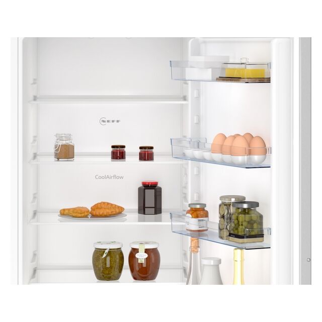 Neff KI7961SE0G Fully Integrated 60/40 Fridge Freezer Frost Free With Sliding Hinge - E Rated