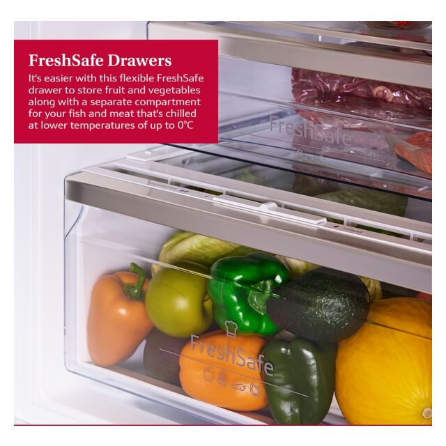 Neff KI7962FD0G Fully Integrated 60/40 Fridge Freezer Frost Free With Fixed Hinge - D Rated
