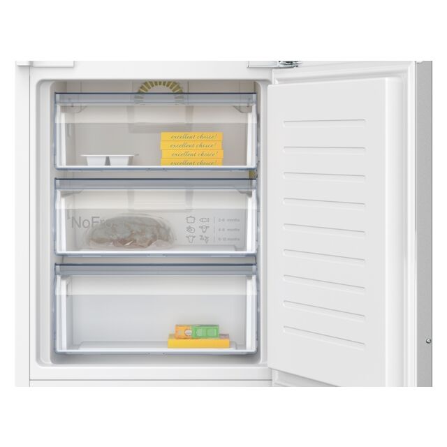 Neff KI7962FD0G Fully Integrated 60/40 Fridge Freezer Frost Free With Fixed Hinge - D Rated