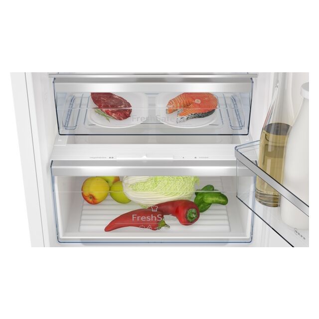 Neff KI7962FD0G Fully Integrated 60/40 Fridge Freezer Frost Free With Fixed Hinge - D Rated