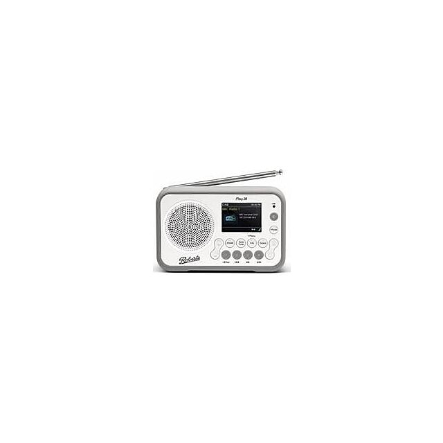 Roberts Radio Ltd PLAY20W Dab/Dab+/ FM RDS Digital Radio With TFT Colour Display, Bluetooth And Buil