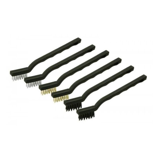 Rolson 42836 6Pc Wire Brush Set