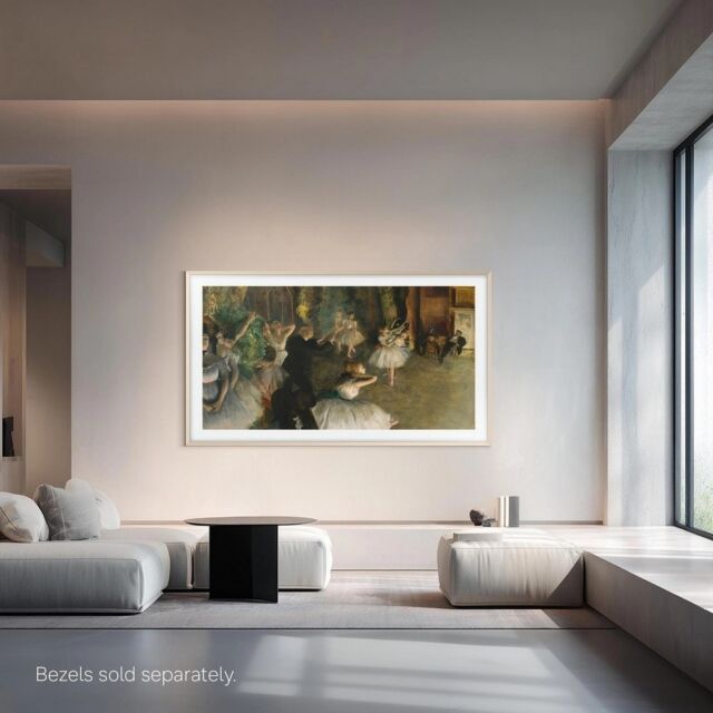 Samsung QE85LS03HWUXXU 85inch 4K The Frame Pro Neo Qled 4K Vision Ai Smart TV Art Mode + Wall Mount TV