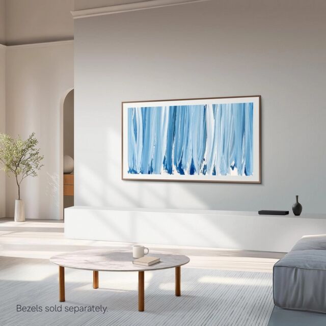 Samsung QE85LS03HWUXXU 85inch 4K The Frame Pro Neo Qled 4K Vision Ai Smart TV Art Mode + Wall Mount TV