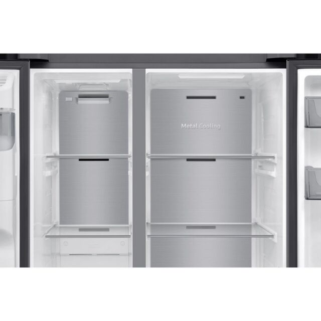 Samsung RS70F65KETEU 91.2cm 60/40 American Fridge Freezer - Silver