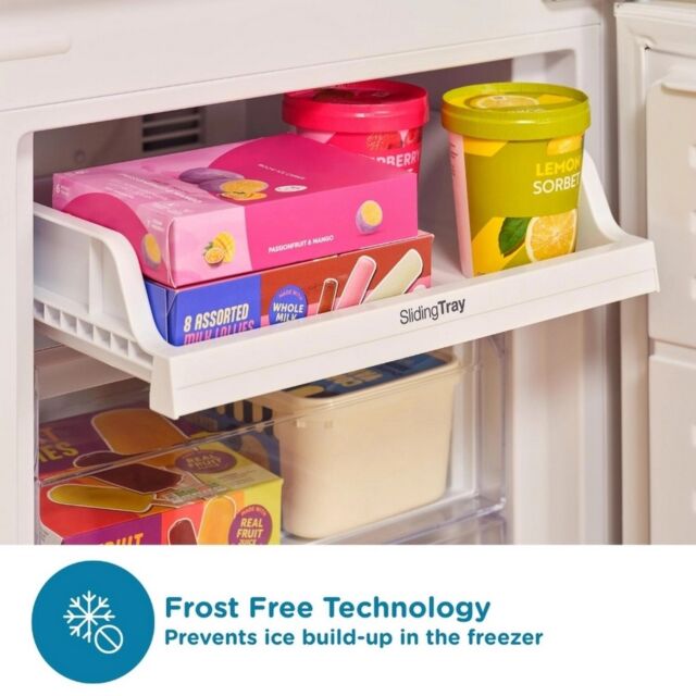 Sensis RFCMBI015450EW 54Cm 50/50 Built Infrost Free Fridge Freezer - White