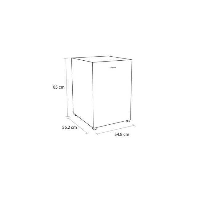 Sensis RFUCF01L54EW 54.8Cm Under Counter Larder - White