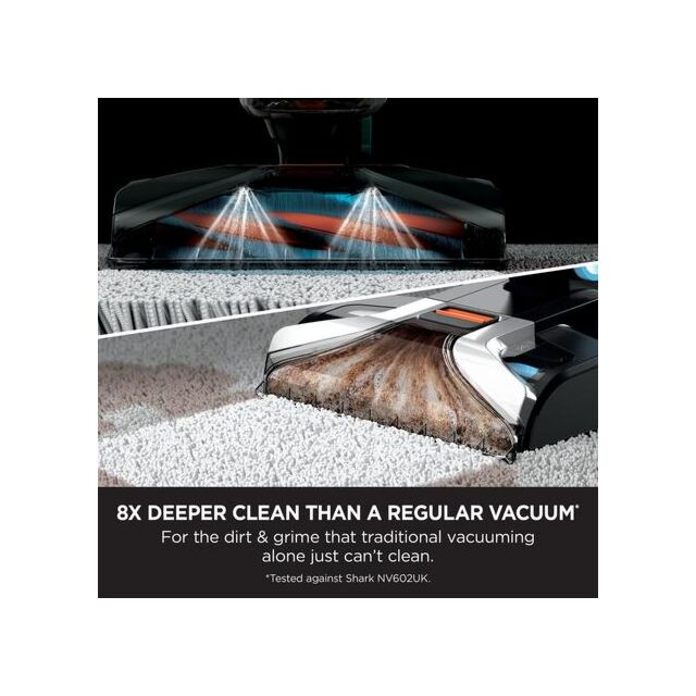 Shark EX200UK Carpetxpert Deep Carpet Cleaner With Built-In Stainstriker - Rotator White