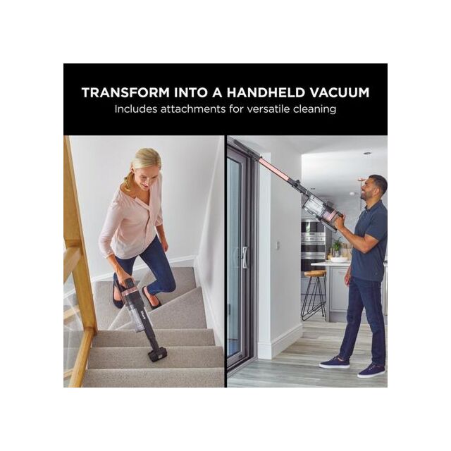 Shark IZ400UK Stratos Cordless Stick Vacuum Cleaner - 60 Minutes Run Time - Gold