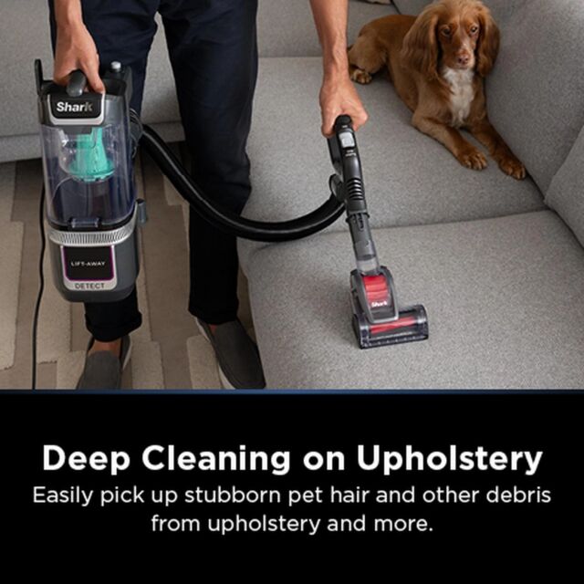 Shark LA450UKT Detect Pet Pro Upright Corded Vacuum - Graphite Grey