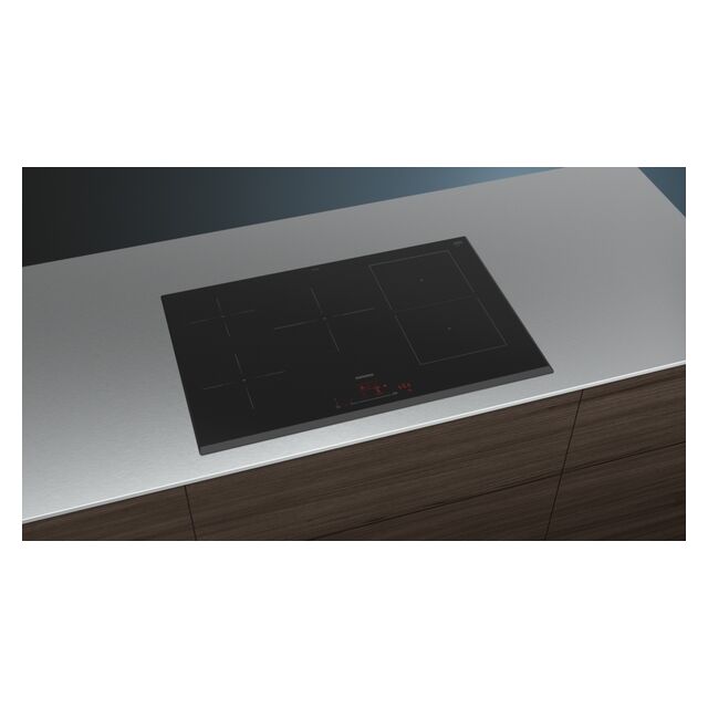 Siemens ED851HWB1E 80Cm Induction Hob - Black