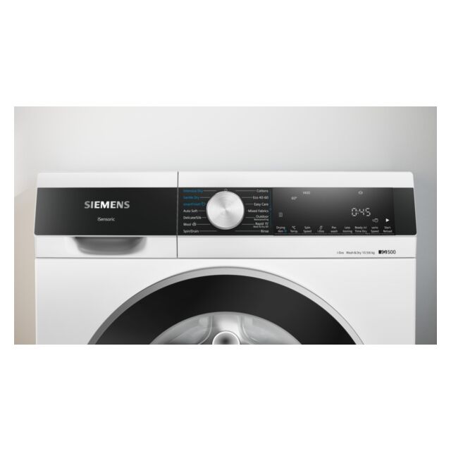 Siemens WN54G1A1GB Washer Dryer, 10.5/6 Kg, 1400 Rpm