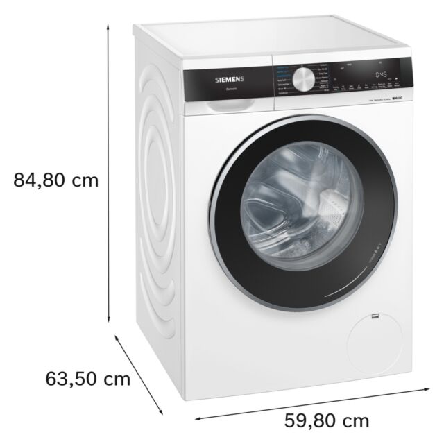 Siemens WN54G1A1GB Washer Dryer, 10.5/6 Kg, 1400 Rpm
