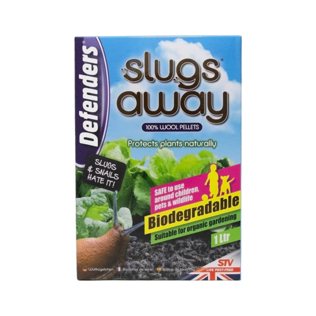 Slugs Away STV051 100 % Wool Pellets Slug + Snails Hate It 