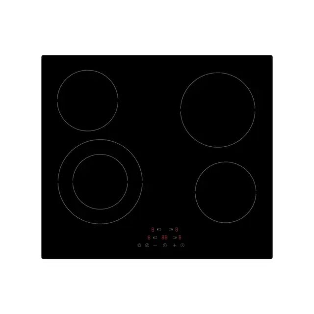 Statesman CHZ460T 60 Cm Ceramic Hob Touch Control Black