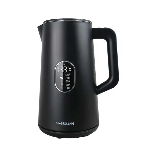 Statesman SKK01518B 1.5L Smart Jug Kettle Black