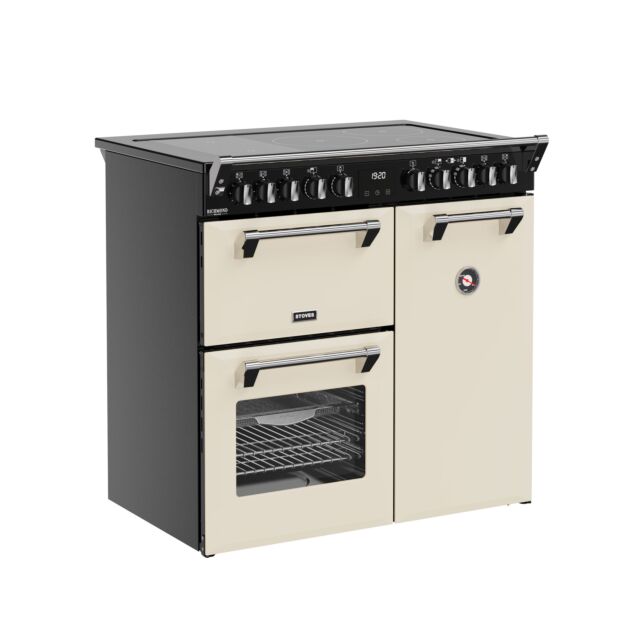 Stoves 444411870 Dx Rca Rich 90Ei Rty 90Cm Induction Range Cooker, Cream, A Rated