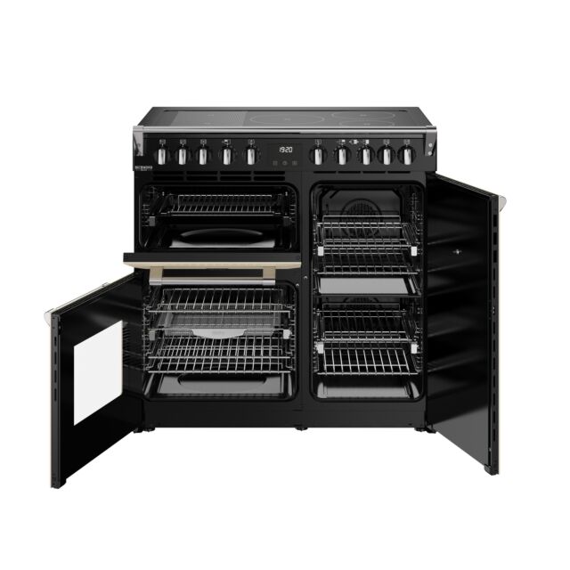 Stoves 444411870 Dx Rca Rich 90Ei Rty 90Cm Induction Range Cooker, Cream, A Rated