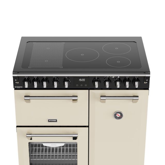 Stoves 444411870 Dx Rca Rich 90Ei Rty 90Cm Induction Range Cooker, Cream, A Rated