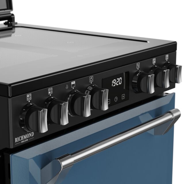 Stoves 444411999 Dx Mra Rich 60Ei Rty 60Cm Induction Electric Cooker With Double Oven, Blue, A Rated