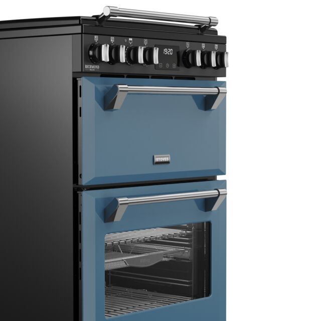 Stoves 444411999 Dx Mra Rich 60Ei Rty 60Cm Induction Electric Cooker With Double Oven, Blue, A Rated