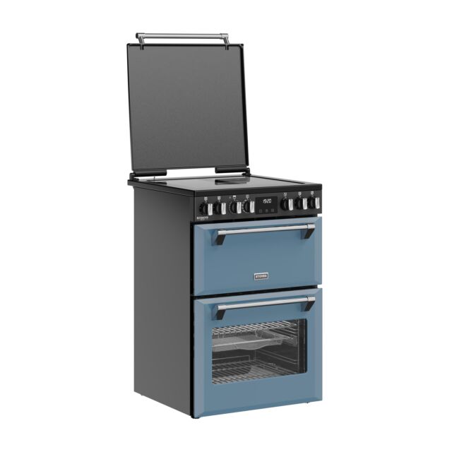 Stoves 444411999 Dx Mra Rich 60Ei Rty 60Cm Induction Electric Cooker With Double Oven, Blue, A Rated