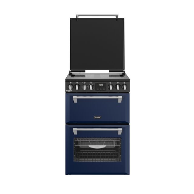 Stoves 444412000 Dx Mra Rich 60Ei Rty 60Cm Induction Electric Cooker With Double Oven, Midnight Blue