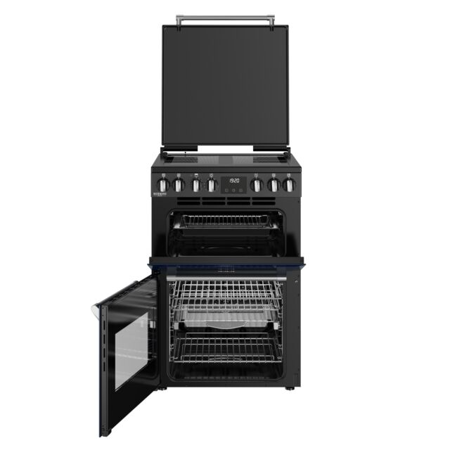 Stoves 444412000 Dx Mra Rich 60Ei Rty 60Cm Induction Electric Cooker With Double Oven, Midnight Blue