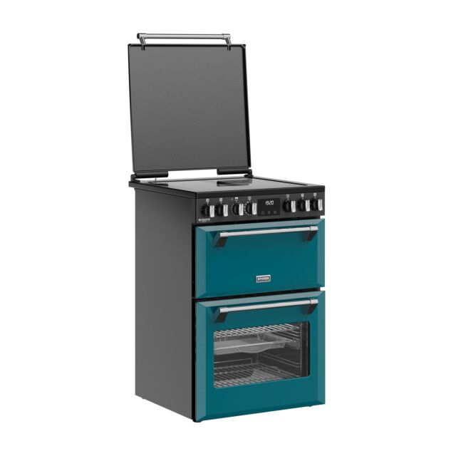 Stoves 444412001 Dx Mra Rich 60Ei Rty 60Cm Induction Electric Cooker With Double Oven, Deep Marine,