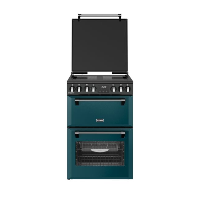 Stoves 444412001 Dx Mra Rich 60Ei Rty 60Cm Induction Electric Cooker With Double Oven, Deep Marine,