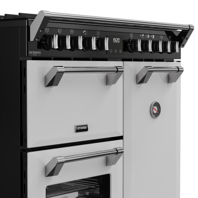 Stoves 444412004 Dx Rca Rich 90Df 90Cm Dual Fuel Range Cooker, Ice White, A Rated
