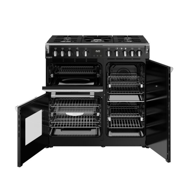 Stoves 444412004 Dx Rca Rich 90Df 90Cm Dual Fuel Range Cooker, Ice White, A Rated