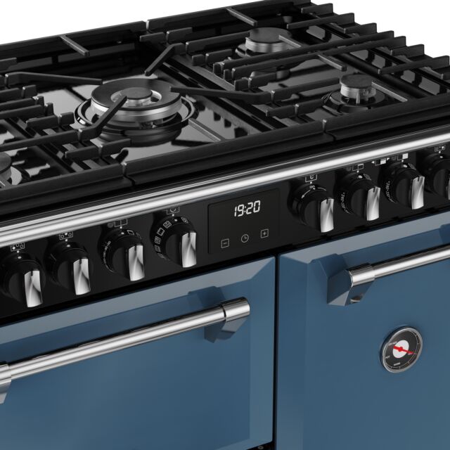 Stoves 444412005 Dx Rca Rich 90Df 90Cm Dual Fuel Range Cooker, Twilight Blue, A Rated