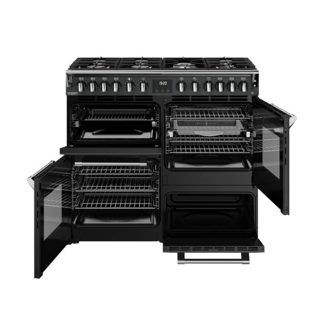 Stoves 444412015 Dx Rca Rich 100Df 100Cm Dual Fuel Range Cooker, Anthracite Grey, A Rated