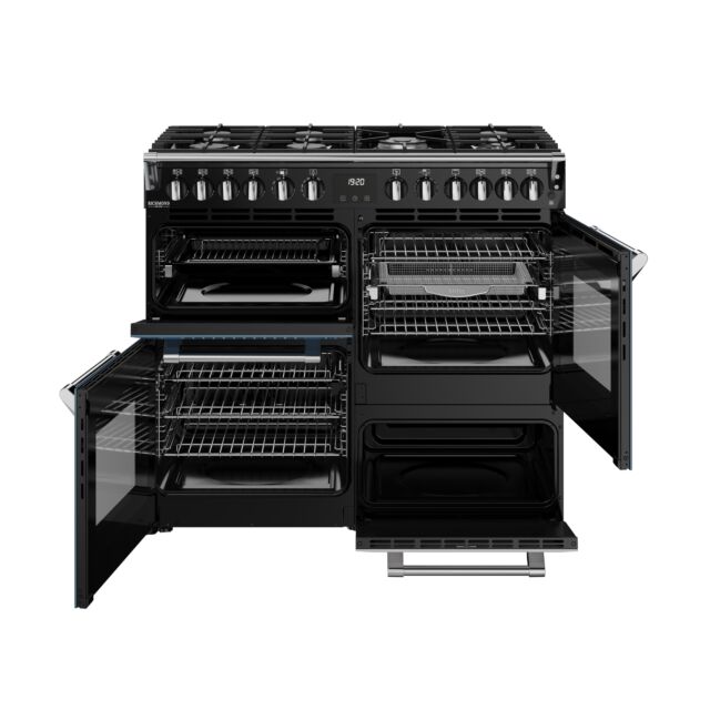 Stoves 444412017 Dx Rca Rich 100Df 100Cm Dual Fuel Range Cooker, Twilight Blue, A Rated