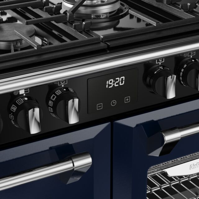 Stoves 444412018 Dx Rca Rich 100Df 100Cm Dual Fuel Range Cooker, Midnight Blue, A Rated