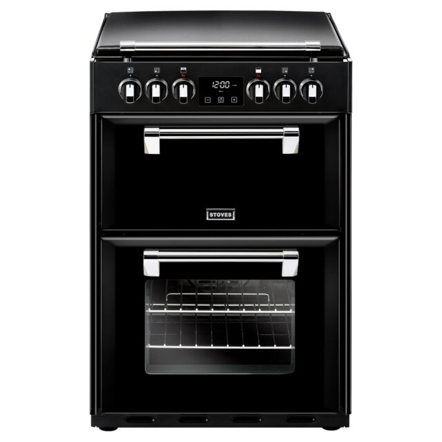Stoves 444444720 Richmond 600E 60Cm Electric Range Cooker With Cast Aluminium Lid, 4 Zone Electric C