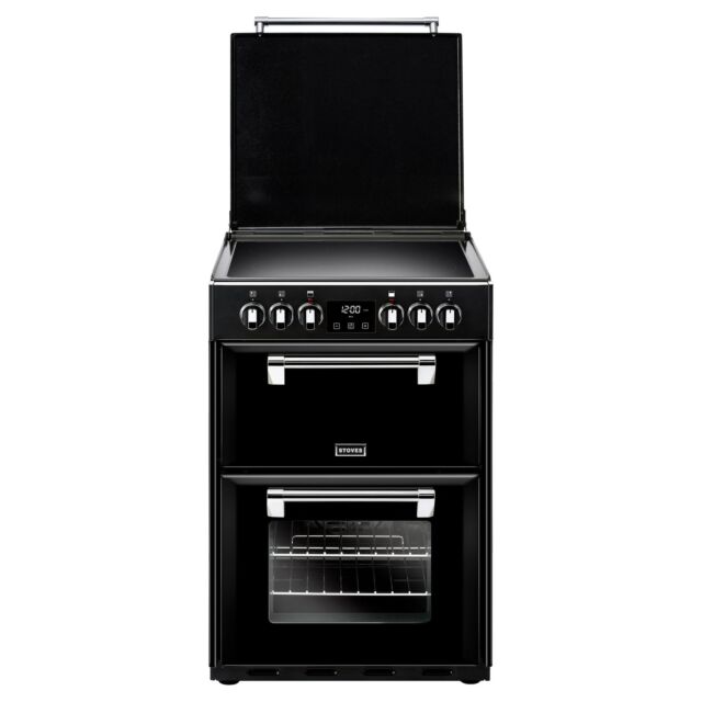 Stoves 444444720 Richmond 600E 60Cm Electric Range Cooker With Cast Aluminium Lid, 4 Zone Electric C