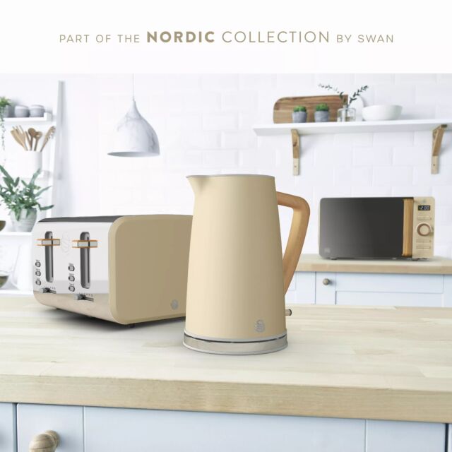 Swan ST14620OAT 4 Slice Nordic Style Toaster