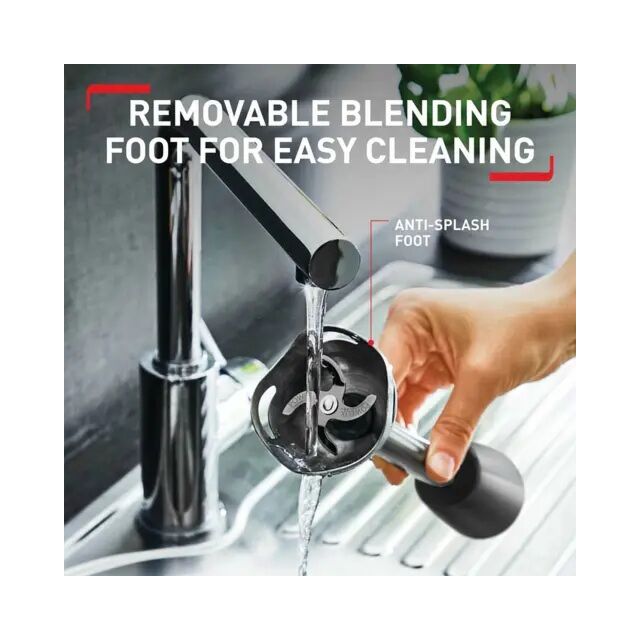 Tefal HB46E840 Eco Respect Hand Blender - Black