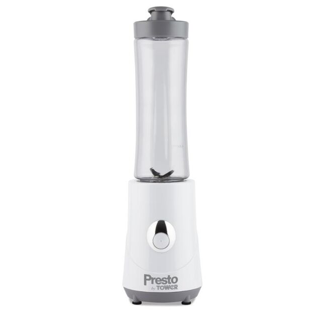 Tower PT12046WHT Presto 260W Personal Blender White