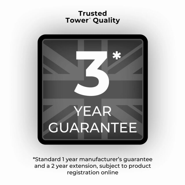 Tower T24044BLK 20 Litre 800W Manual Microwave Black