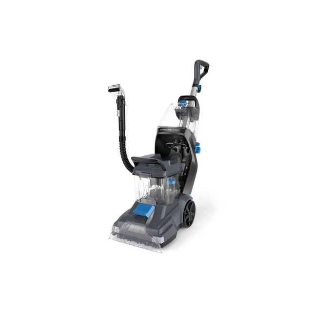 Vax CDCW-SSXS Spinscrub Power Carpet Washer - Grey & Tiger Blue