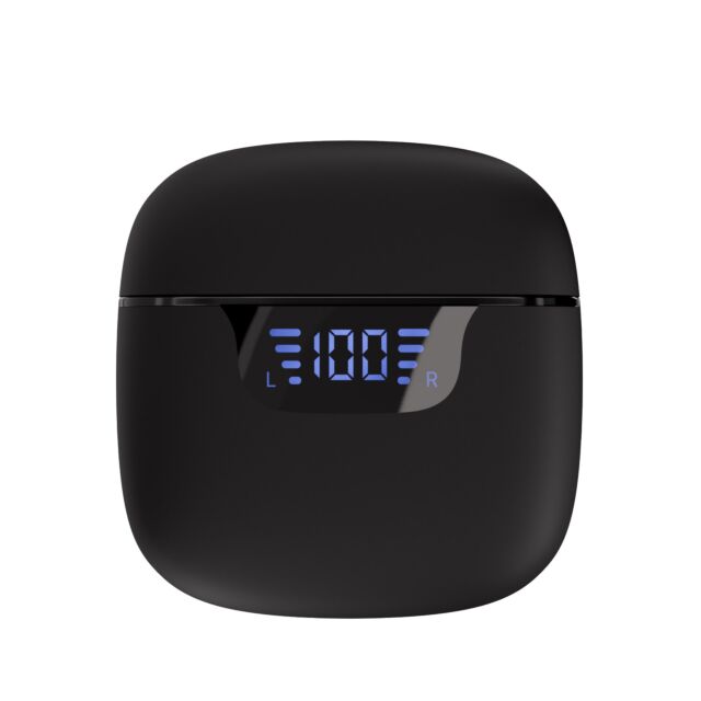 Vivanco 63991 Bluetooth Union Pair True Wireless Earbuds, Black